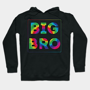 Big Bro Matching Family Sibling Tie Dye Hoodie